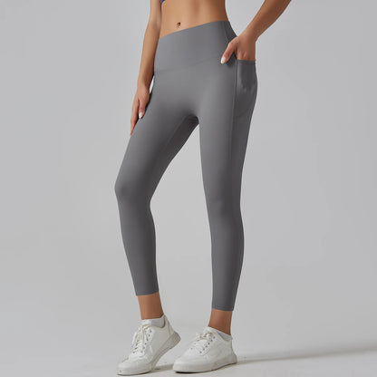 Women’s Sports Leggings – High Waist & Pockets
