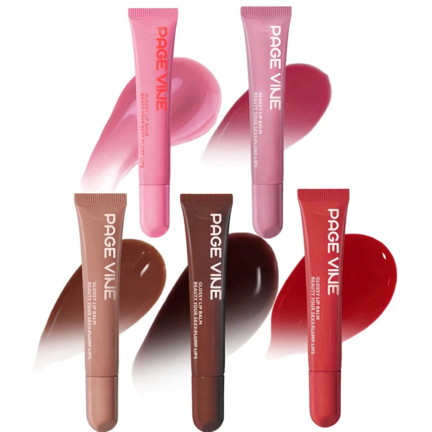 Cute Toast Lip Gloss – Moisturizing Jelly Shine for Lips