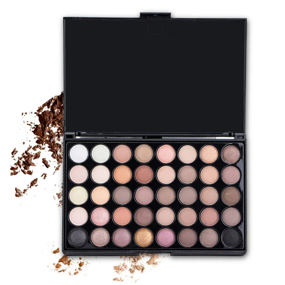 40 Shades Nude Eye Makeup Palette with Brushes