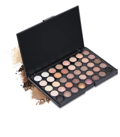 40 Shades Nude Eye Makeup Palette with Brushes