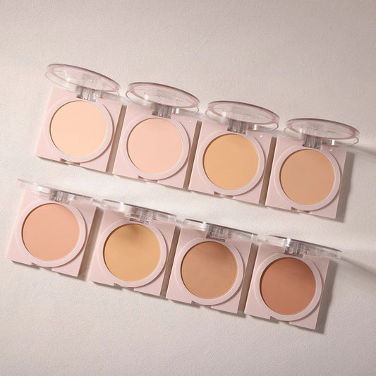 Sweatproof Matte Setting Powder – Wheat Shade for Dark Complexion