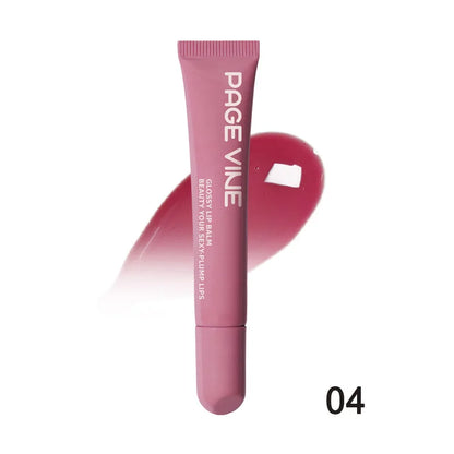 Cute Toast Lip Gloss – Moisturizing Jelly Shine for Lips