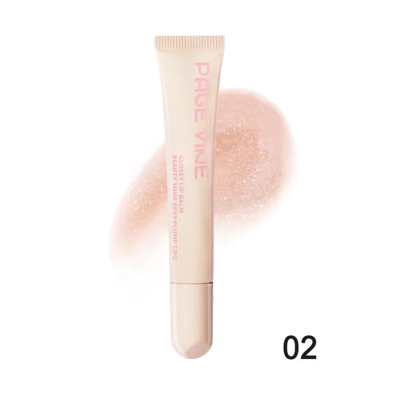 Cute Toast Lip Gloss – Moisturizing Jelly Shine for Lips