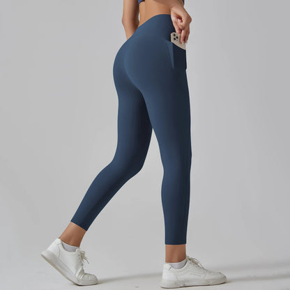 Women’s Sports Leggings – High Waist & Pockets